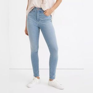 Madewell Tall 10” High-Rise Roadtripper Supersoft Jeggings in Mcleod Wash (27T)
